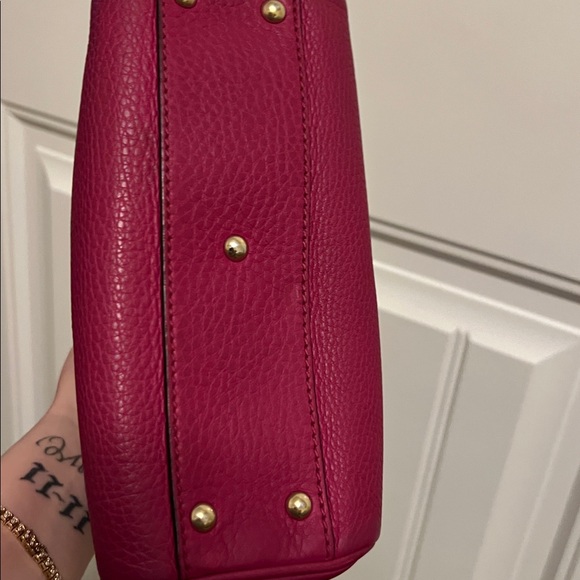 Gucci Pink Leather Bag Mini Size with Bamboo Handles - Picture 11 of 14